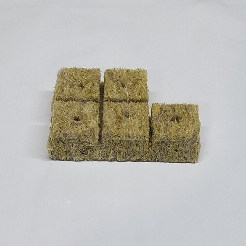 1 inch GRODAN ROCKWOOL GROW STARTER CUBES 🌱🌿