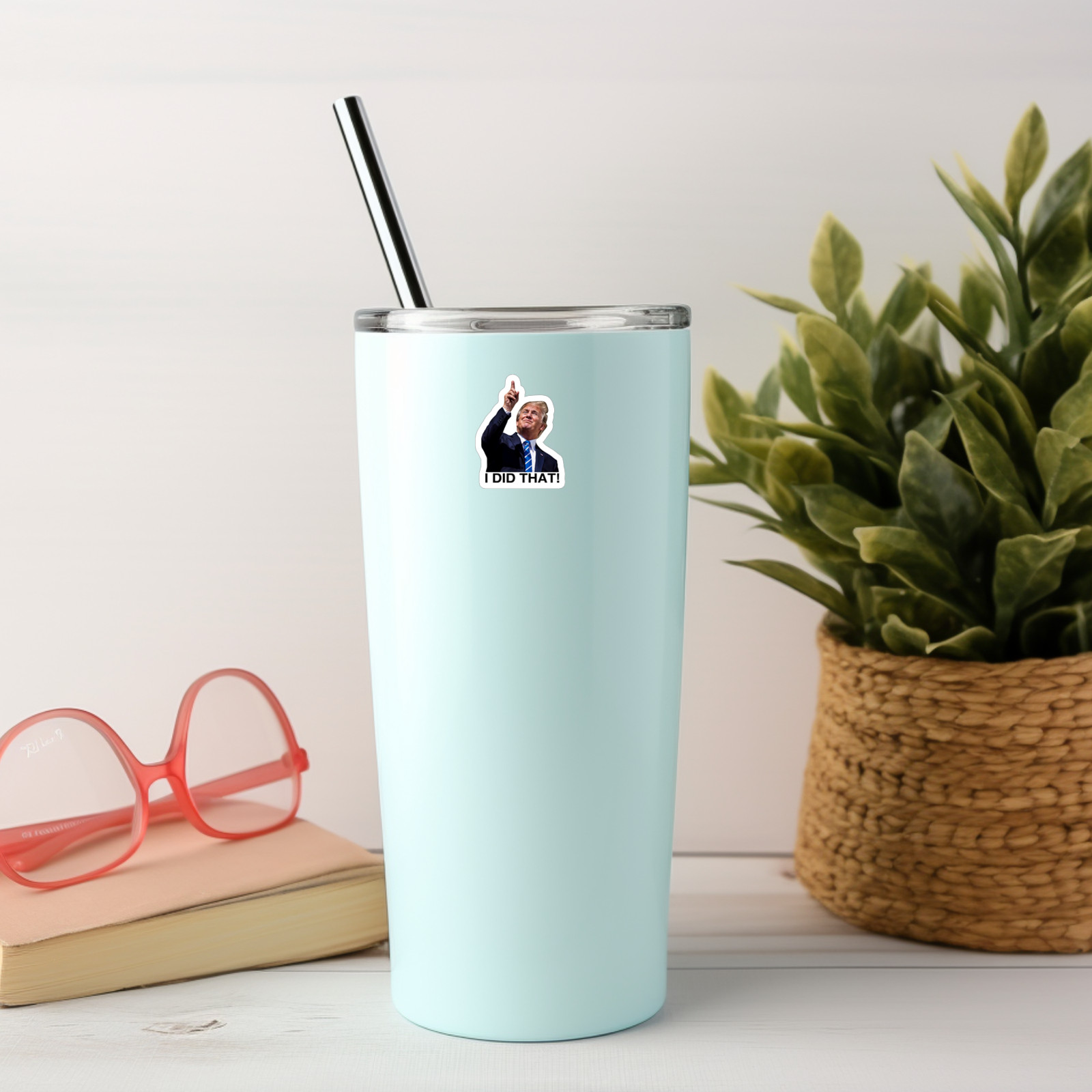 42 PCs "I did that" Trump Sticker Pack - Trump Meme - Trump Decals - 1 x 1.2"