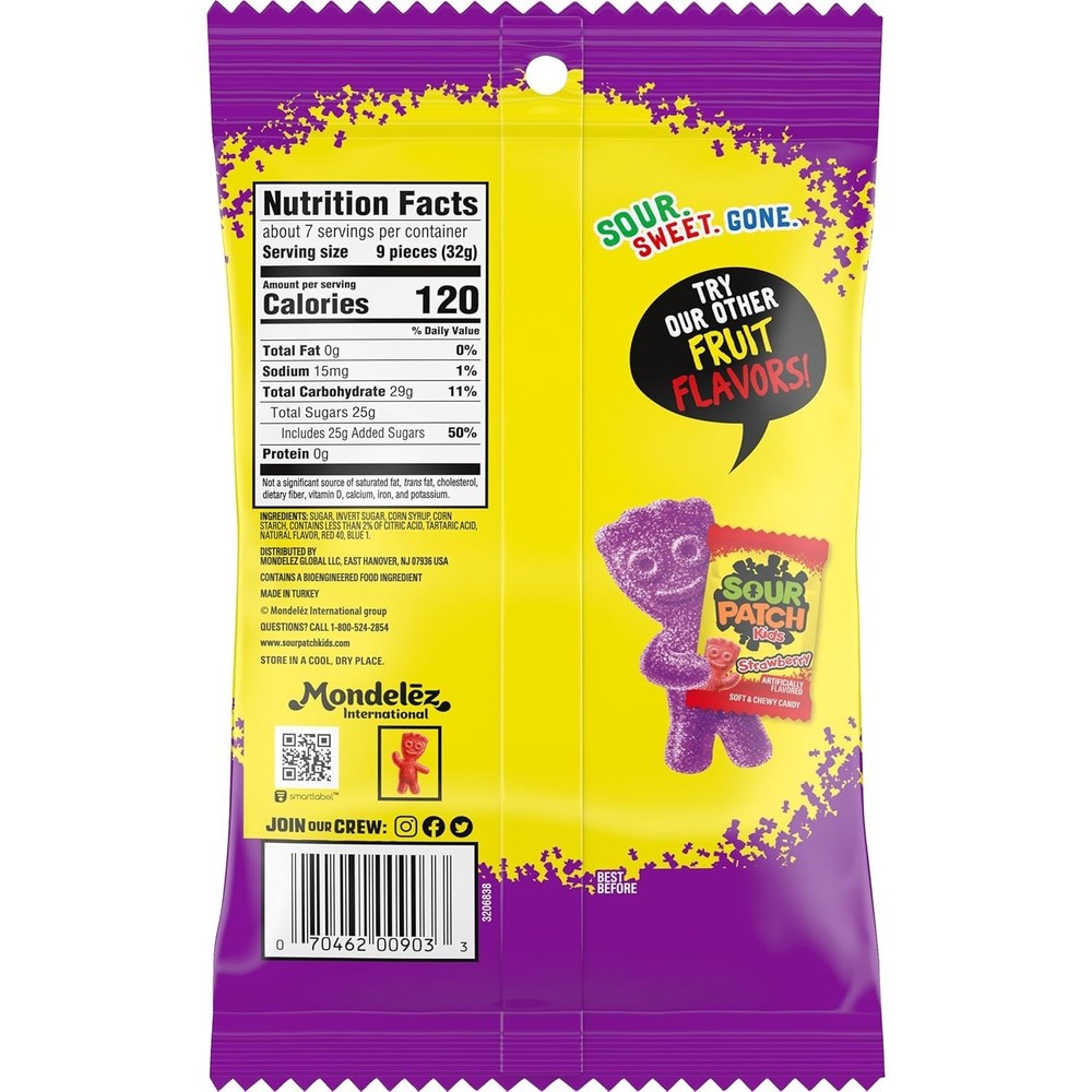 Grape Soft & Chewy Candy, 8.02 oz