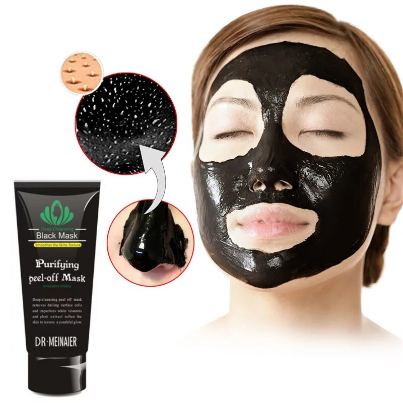 Purifying Acne Peel-off Mask ​Facial Cleansing Blackhead Remover Charcoal Mask