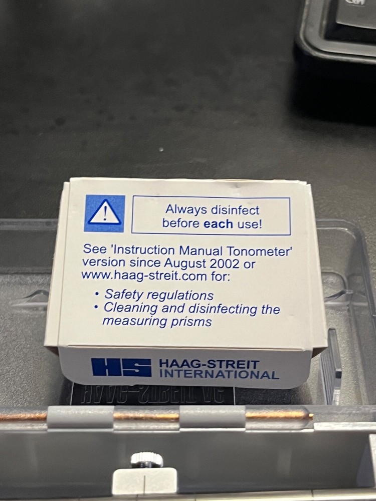 Tonometer Prism and Calibration tool for Applanation Tonometer