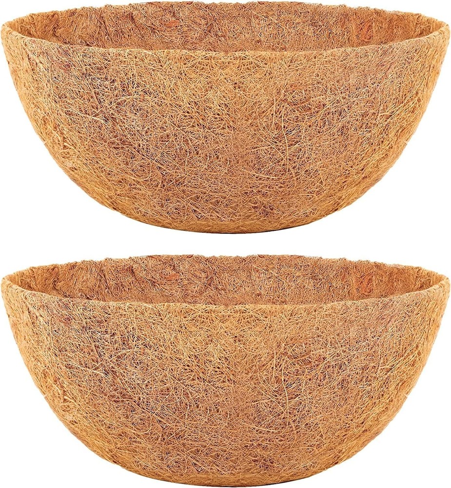 2PCS 16" Round Coco Liner Coco Replacement Liner Basket Window Box