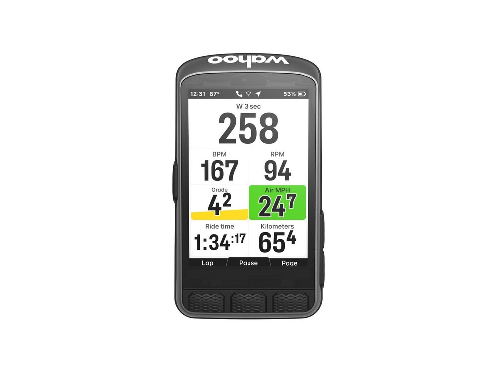 Wahoo ELEMNT ACE GPS Cycling Computer One size Black