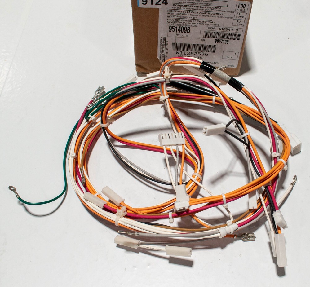 Whirlpool w11362536 Microwave Wire Harness