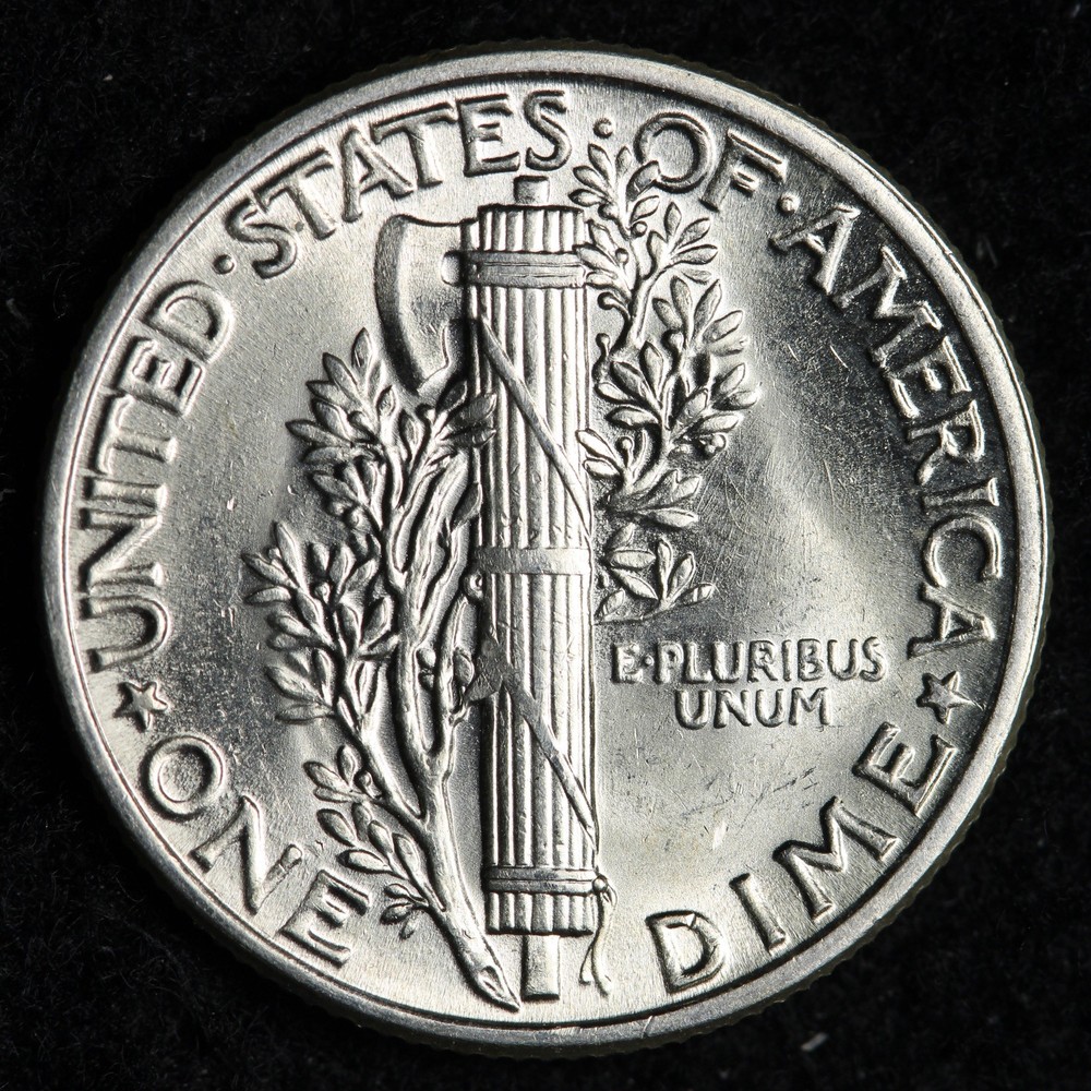 1944 Mercury Silver Dime GEM BU *UNCIRCULATED* MS E343 AJB