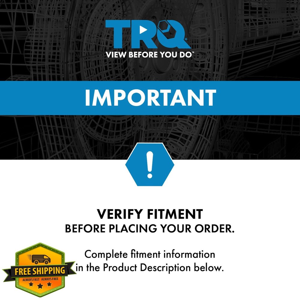 TRQ Tail Light Assembly Nissan Maxima 2012-2014 Driver Side