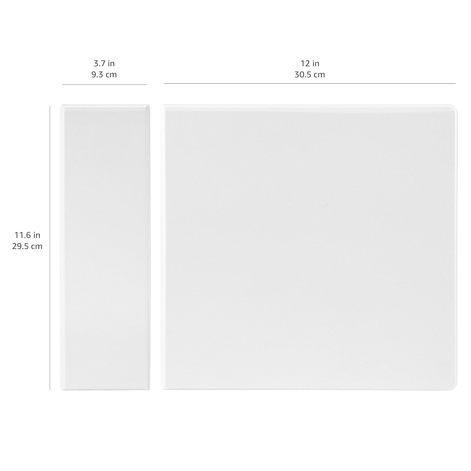 3 Ring Binders, 3 Inch, 2 Pack, D-Ring Organizer for School, Home