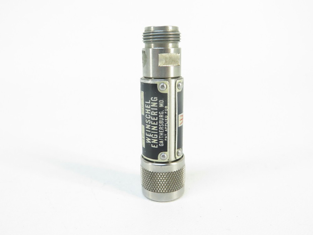 Weinschel Engineering 1-20N Fixed Attenuator - 12.4GHz, 5W, N-type