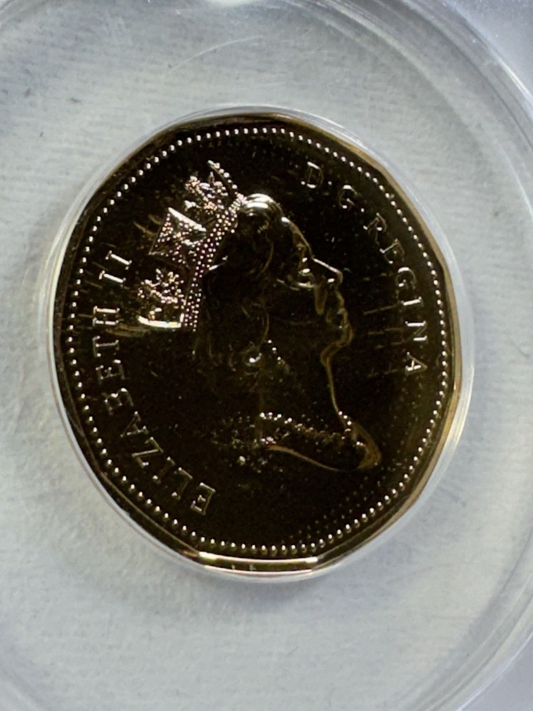 1992 Canada $1 Loonie Specimen Graded SP 68 by ANACS