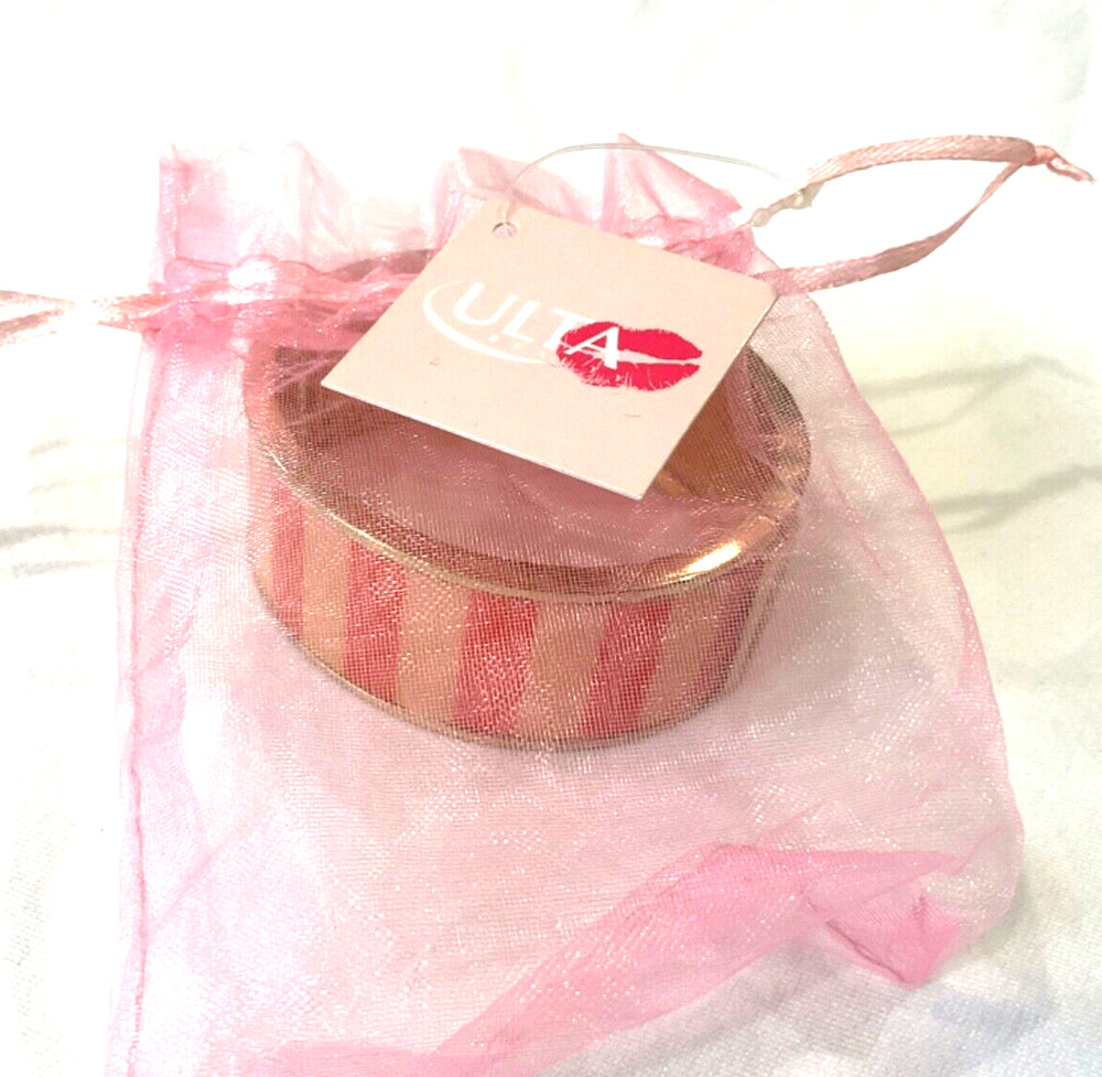 UTRA PINK STRIPED HINGED BANGLE