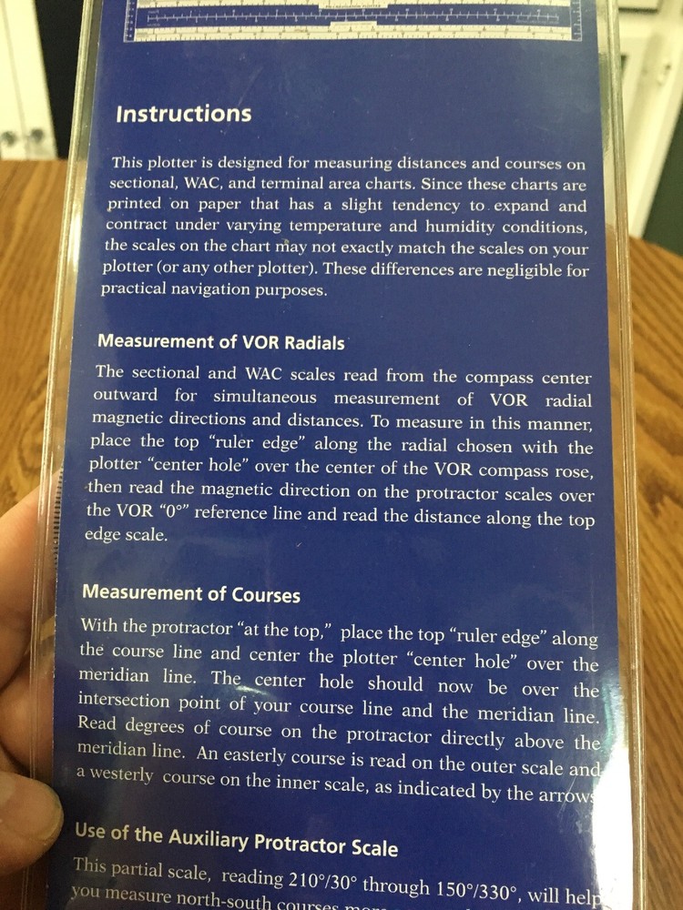 Jeppesen PN-1 Navigation Plotter High Quality Accurate
