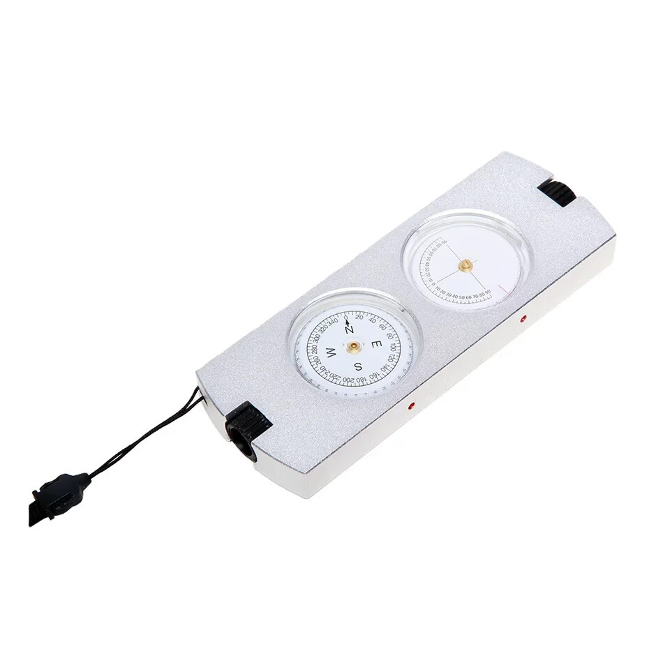 Waterproof Etch-proof Compass Altimeter Clinometer for Measuring The Height