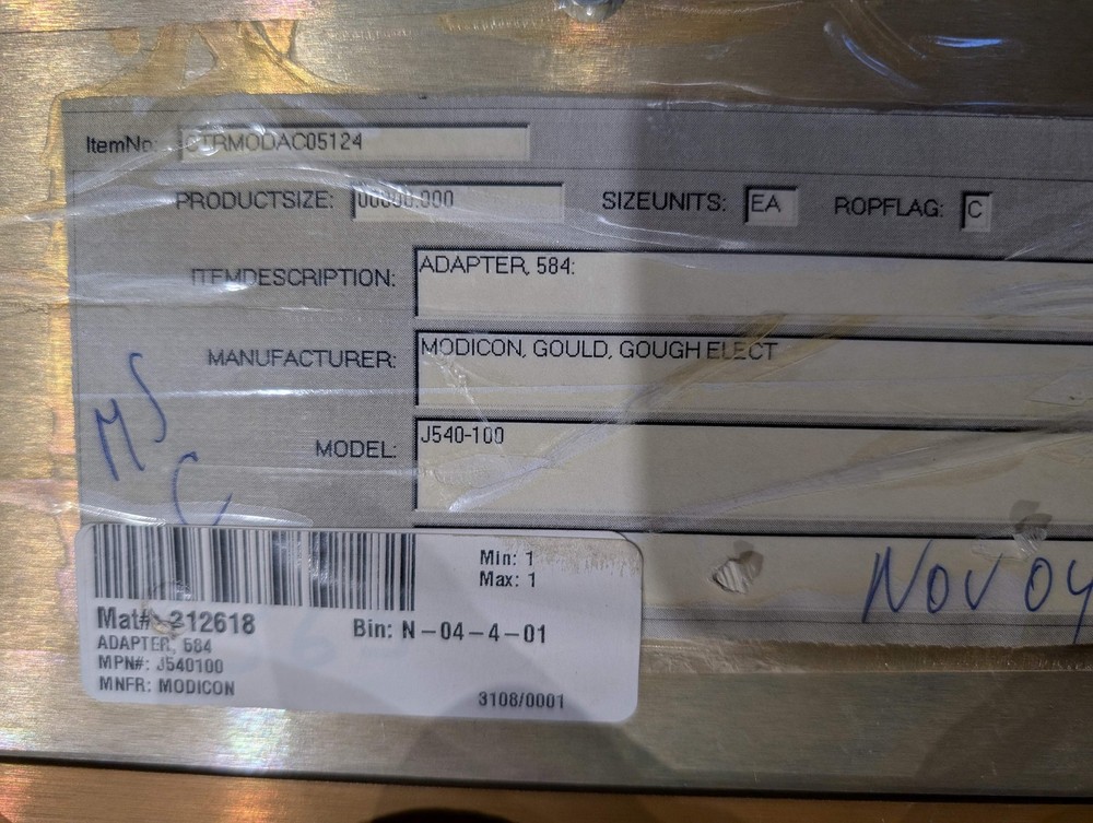 AEG Gould Modicon - Adapter Module - AS-J540-100