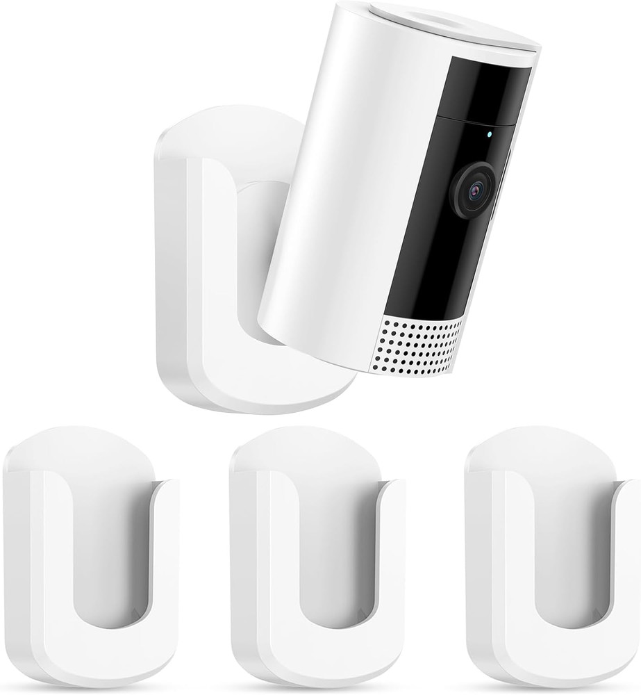 No Drill Ring Indoor Cam Adhesive Wall Mount Bracket - No Screws Needed