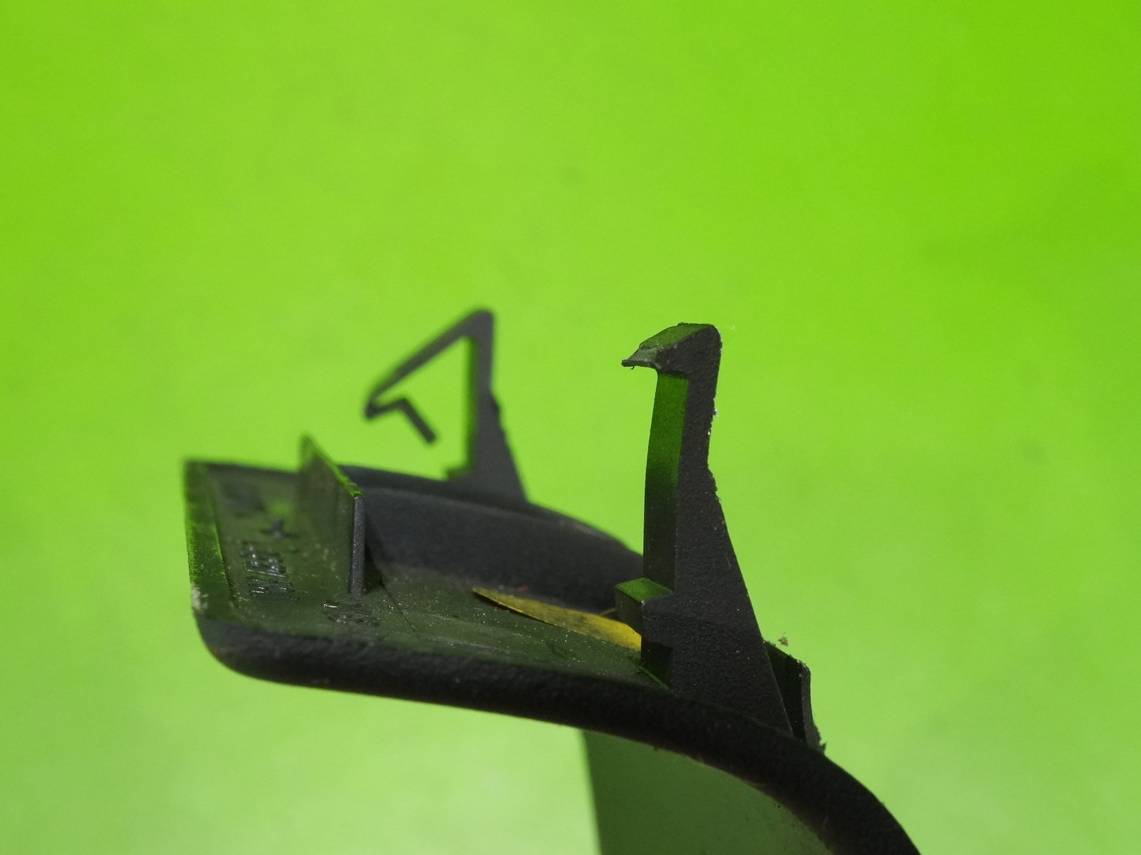 00-06 Audi TT OEM 8N8827519A rear back hatch liftgate striker U hook cover trim