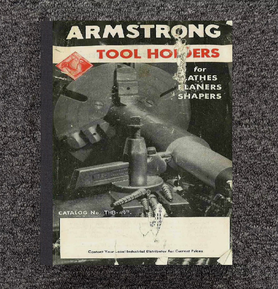 Specs Fits Armstrong Lathe, Shapers & Planers Tool Holders Specifications