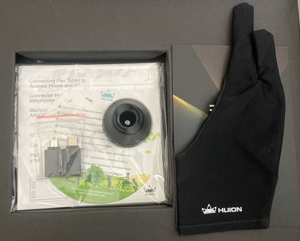 Huion H1060P Graphics Tablet - Black