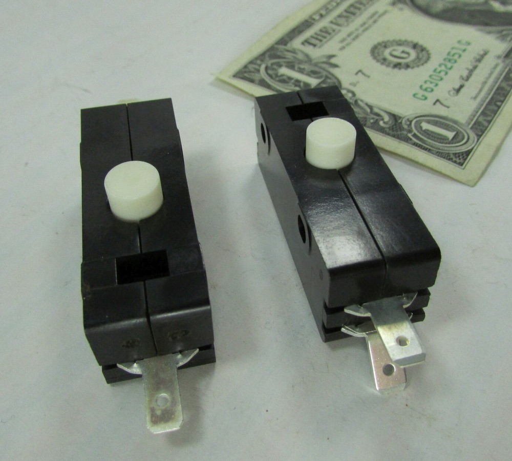 Lot 2 Cherry E13 15A Normally Open/Closed Pushbutton Switch 125/250 VAC E13-61L0