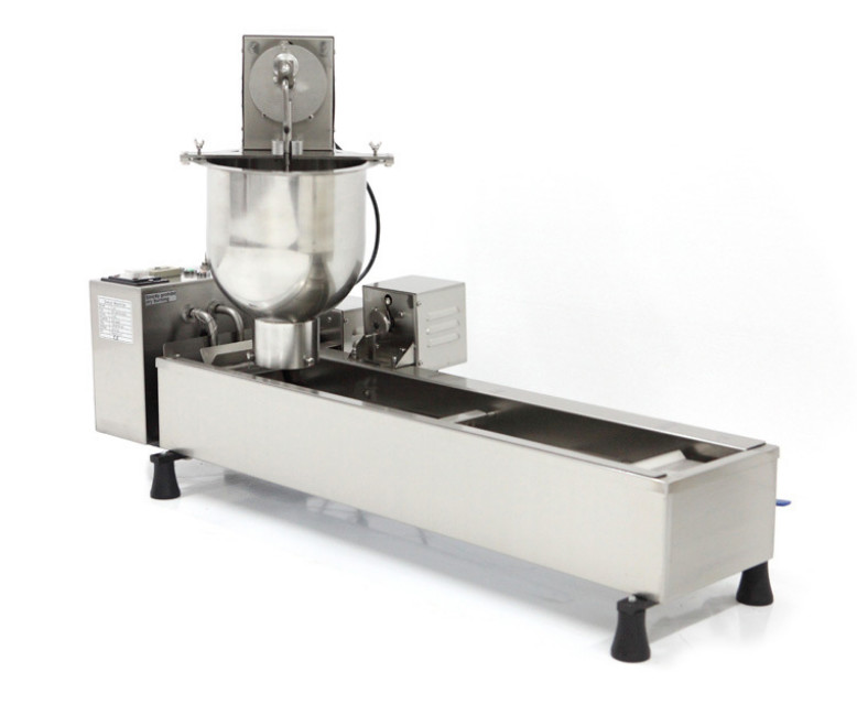 Automatic Stainless Steel Mini Donut Maker Donut Making Machine & 3 Moulds 220V