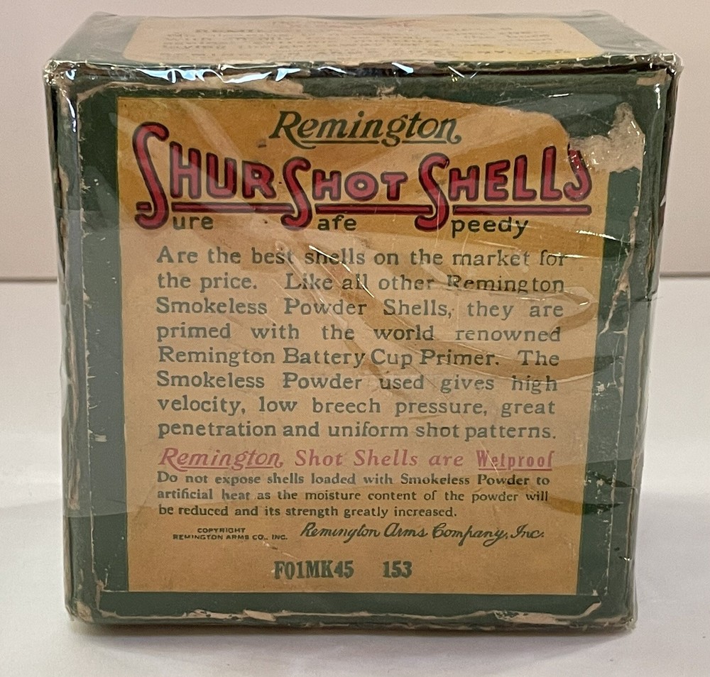 Remington 16 GA Kleanbore Shur Shot Shells, 2 Piece Empty Shell Box.