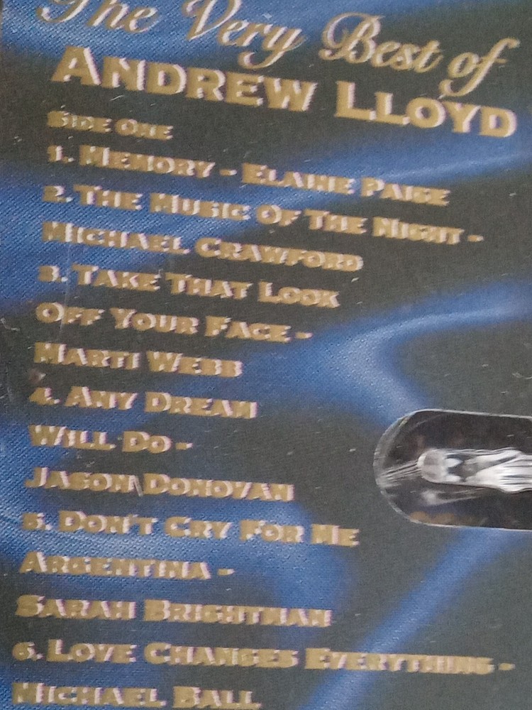 Andrew Lloyd Webber (Cassette Tape, 1994) Compilation