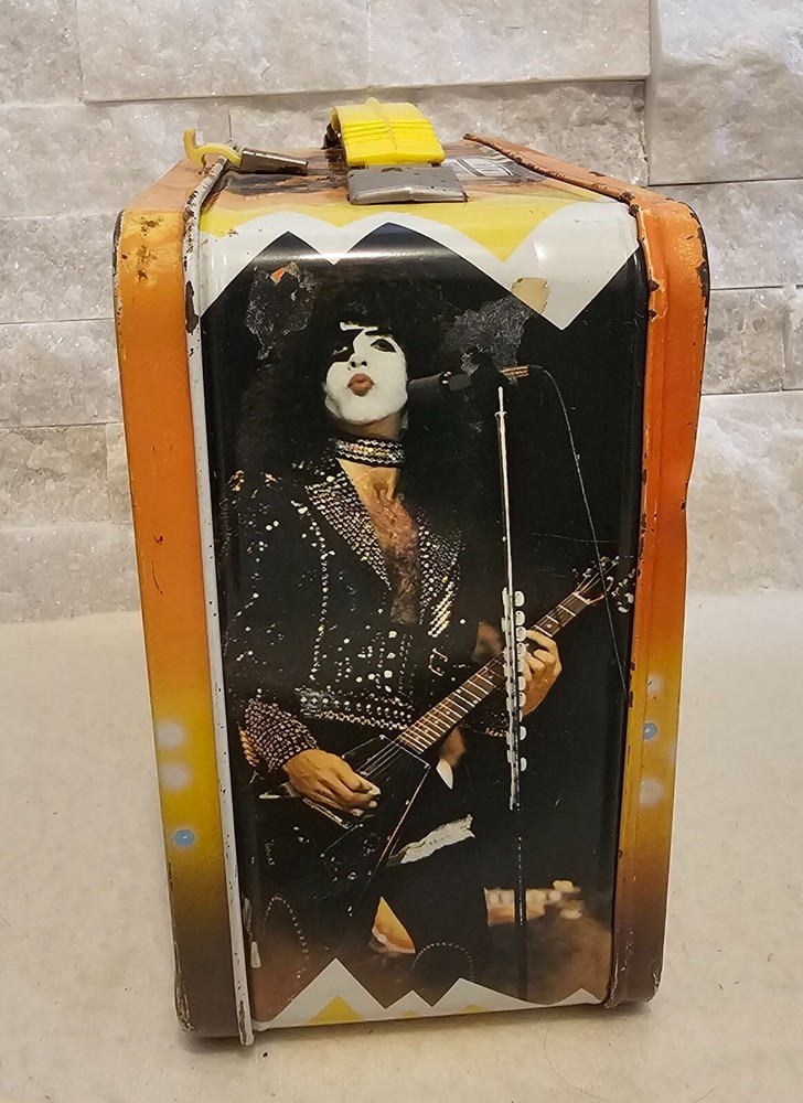 Vintage 1977 KISS King Seeley Lunchbox No Thermos