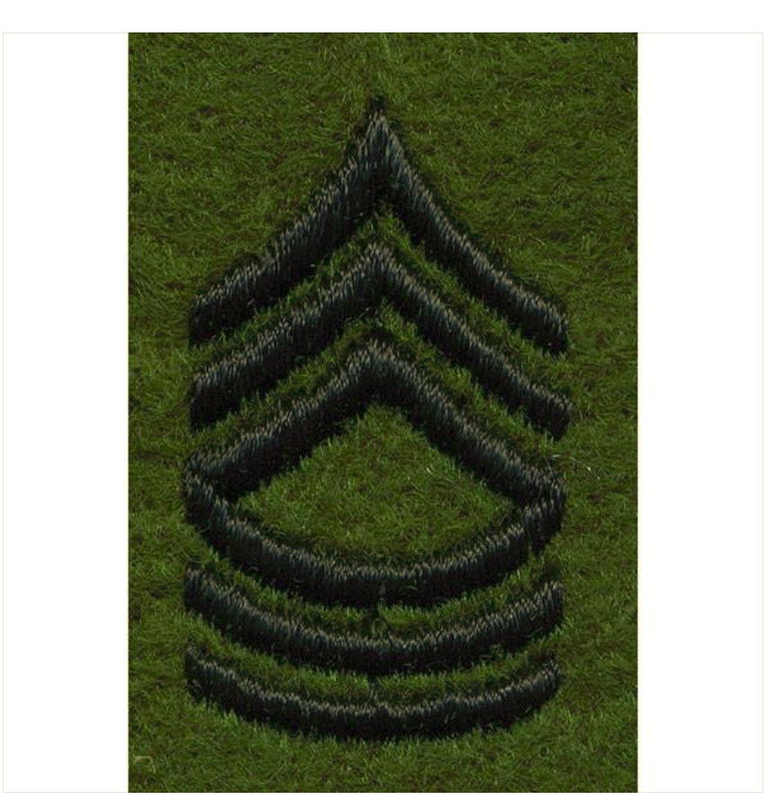 Vanguard ARMY LEADERSHIP RANK TAB: MASTER SERGEANT