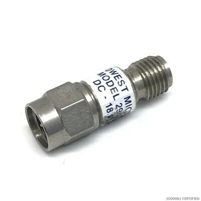 1DB 18GHZ 2W SMA FIXED ATTENUATOR MIDWEST