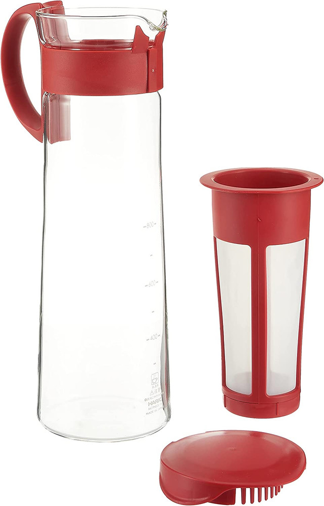 "Mizudashi" Cold Brew Coffee Maker, 1000Ml, Red