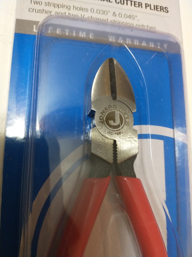 Jonard JIC-7858 Telecom Diagonal Cutter Plier