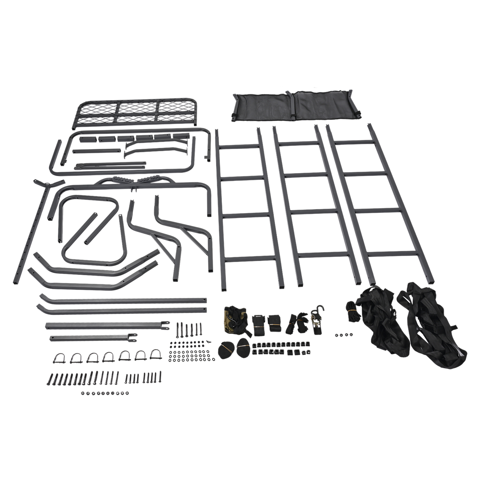 Protable New 18 Feet 2 Person Deer Hunting Ladder Climbing Tree Stand Step Steel