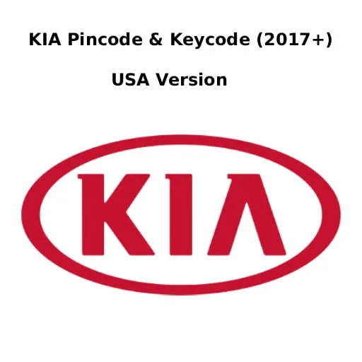 KIA Motors VIN SERVICE SERVICE security code pin code keycut carving