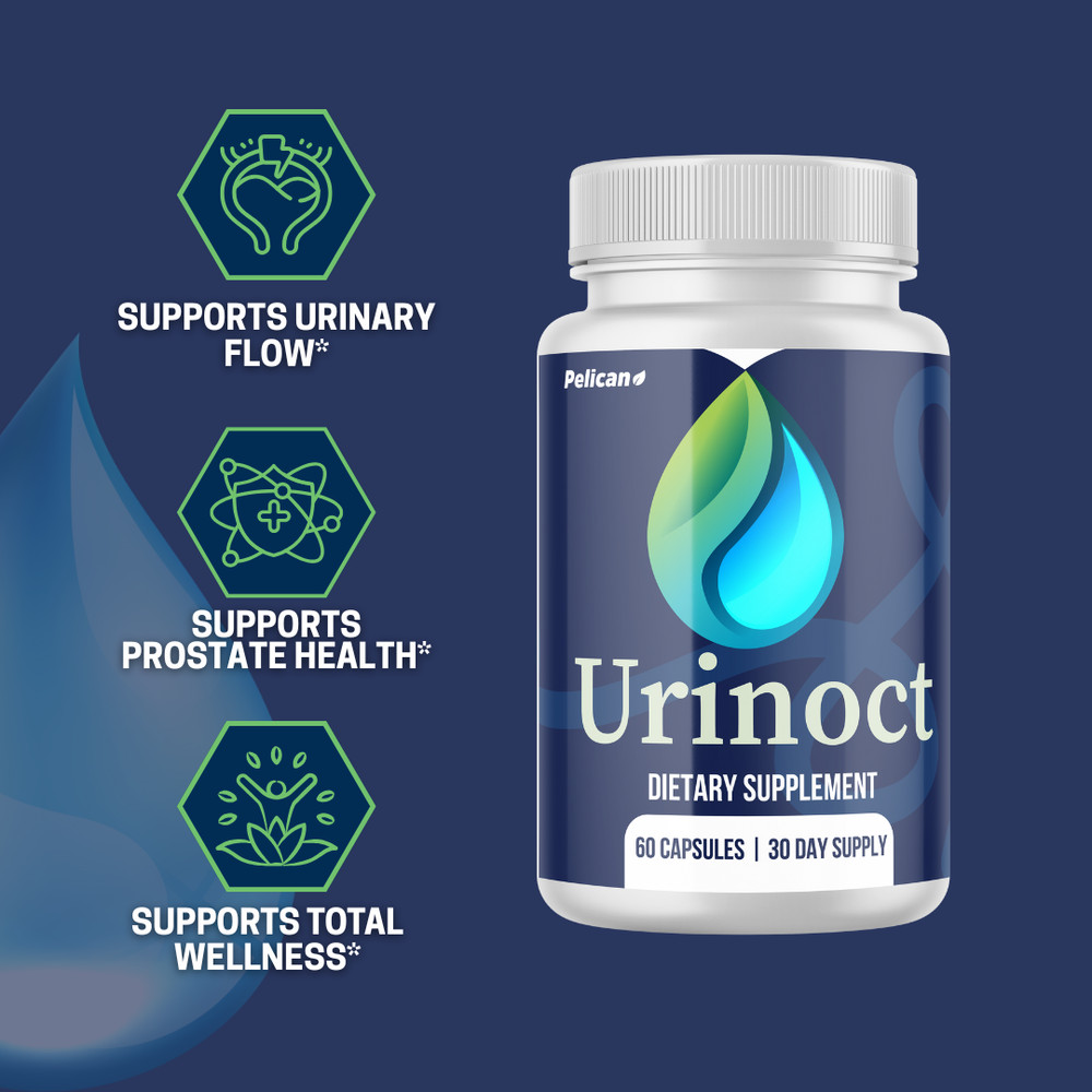 Urinoct - Prostate Support- 4 Bottles- 240 Capsules