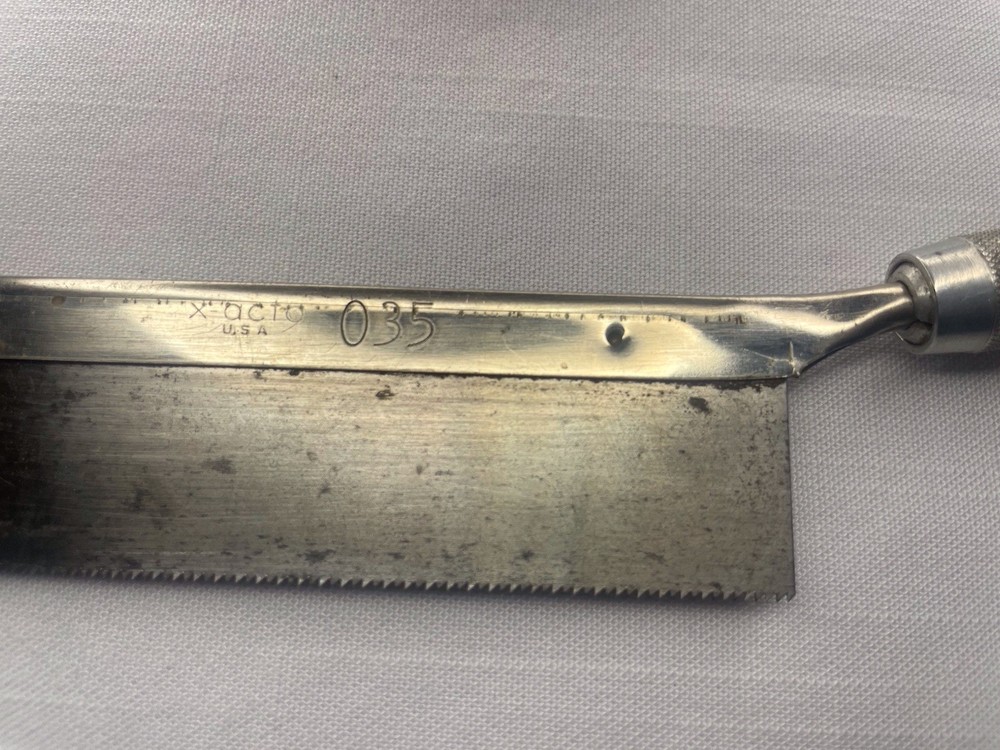 Vintage X-Acto 035 Razor Saw