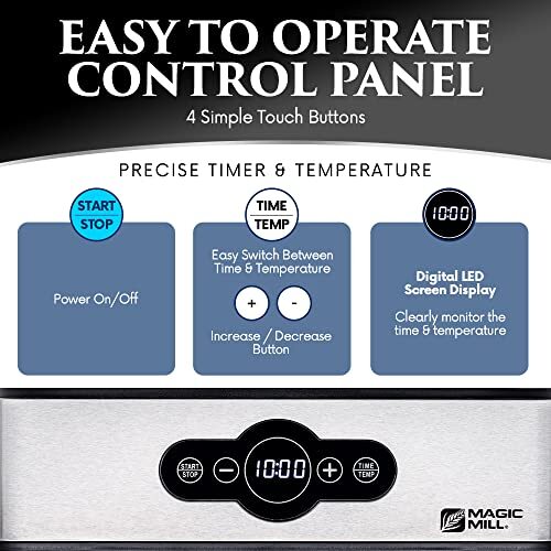 Electric Food Preserver w/ Digital Adjustable Timer & Temperature Control