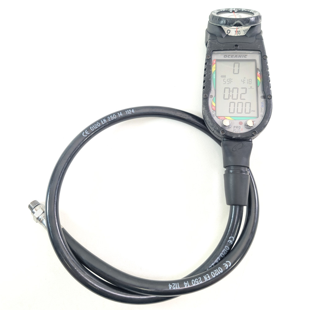 Oceanic Pro Plus 2.1 SCUBA Dive Air Integrated Computer, Compass Air & Nitrox 2