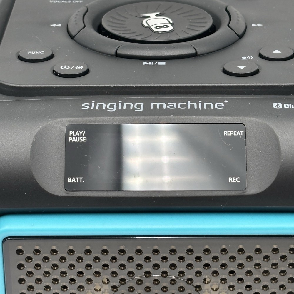 Cube Singing Machine Karaoke System with Wireless Mic and Microphone San Fil New