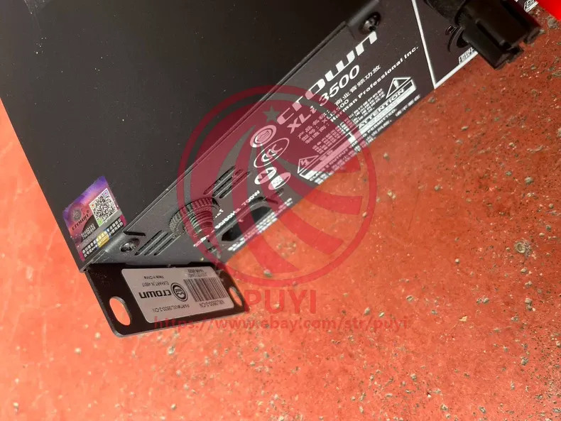 Crown XLi3500 amplifier/