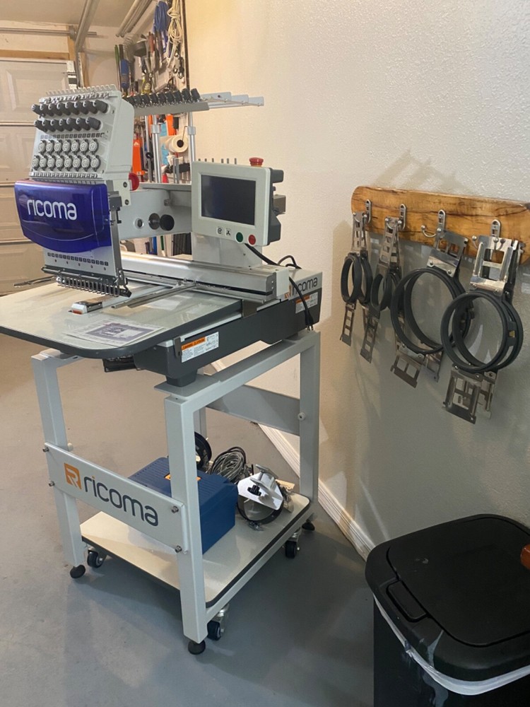 ricoma embroidery machine 1501TC-7s