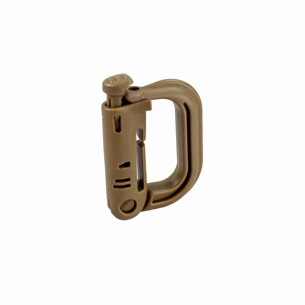 10pcs Tactical Backpack D-Ring Attachment Clips for Molle Buckle Bag Quick Lock