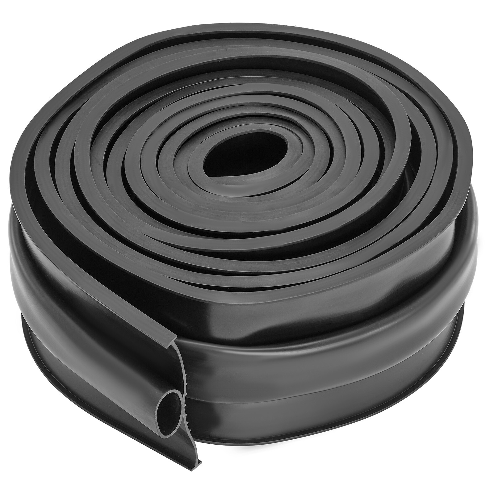 VEVOR Garage Door Seals Bottom Rubber Weather Stripping 16ft 5/16 inch T-end