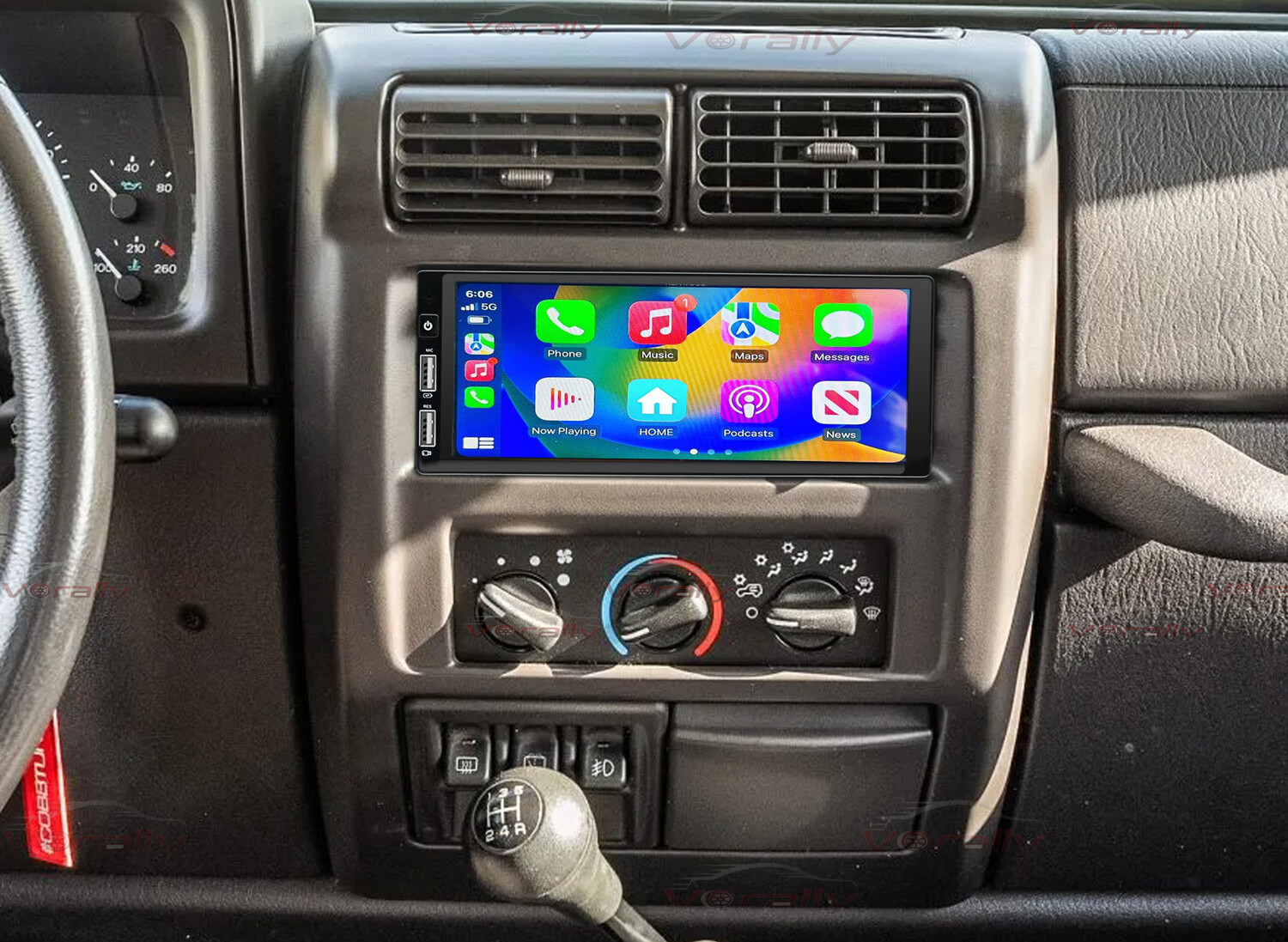 For Jeep Wrangler 1997-2002 Jeep TJ Apple Carplay Stereo Radio Android Nav Play