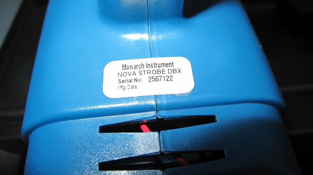 Monarch Nova Strobe DBX Battery Powered Digital Portable Stroboscope With Case