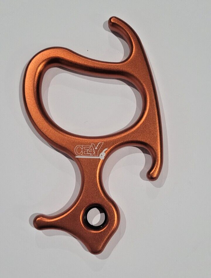 CE4Y Multi Descender AXE -8 Descending Device Climbing Rappeling Canyoning