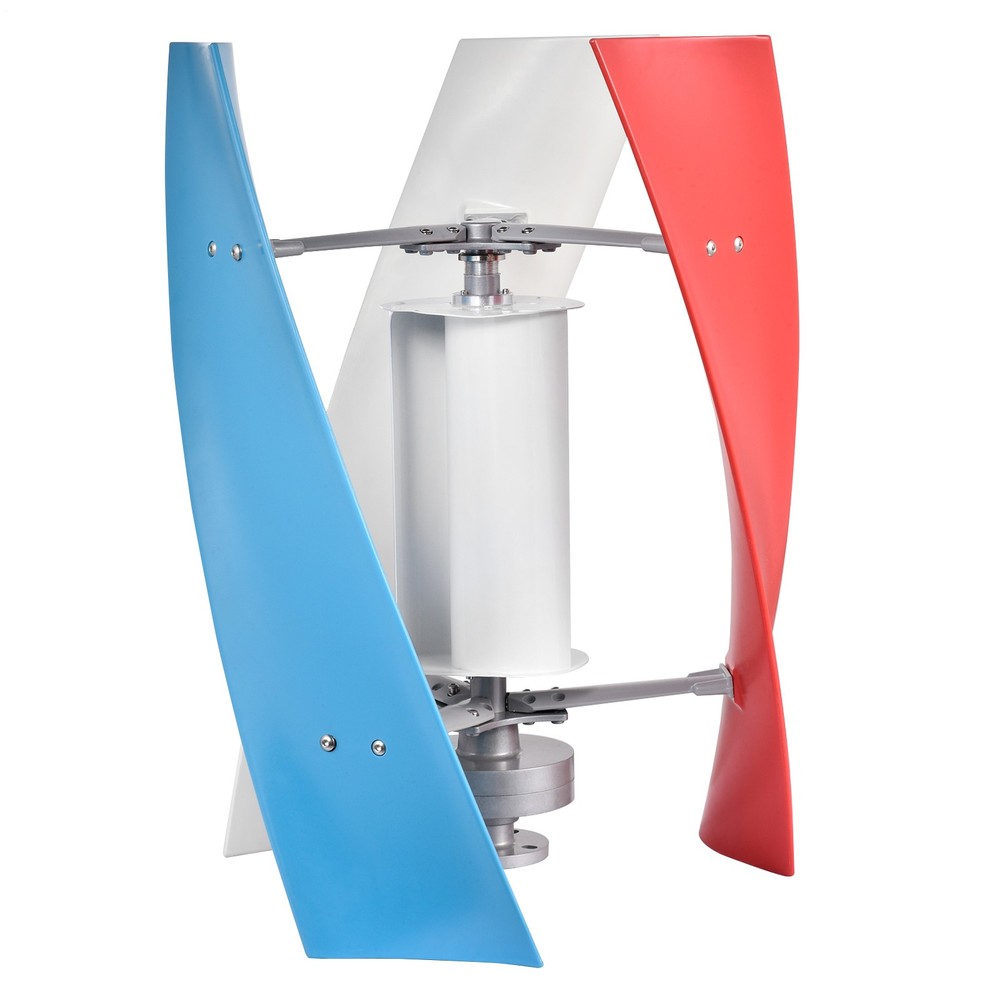 3000W 24V Vertical Wind Power Turbine Generator Controller Home Windmill