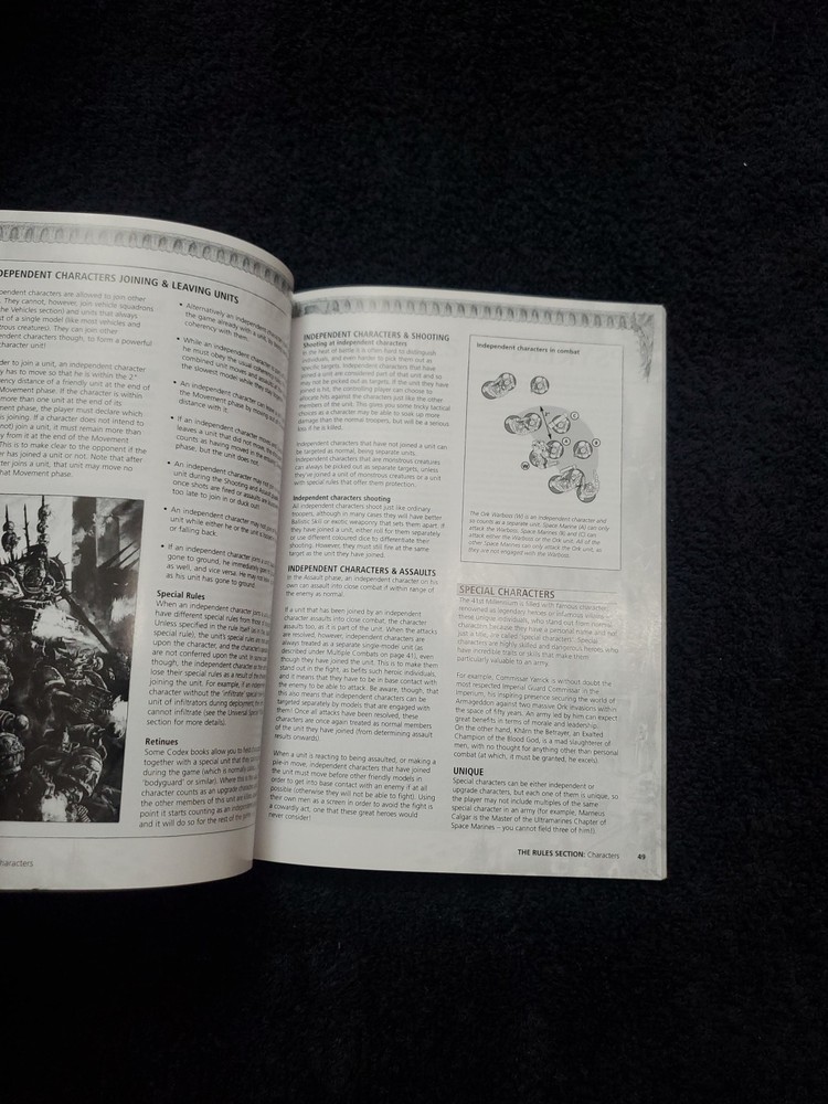 Warhammer 40,000 Rule Book. 2008 Mini