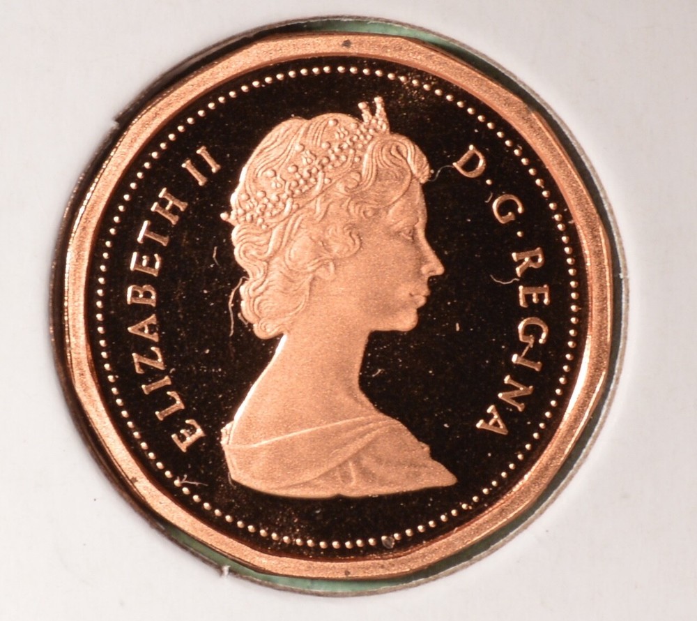 1984 Canada PROOF Penny