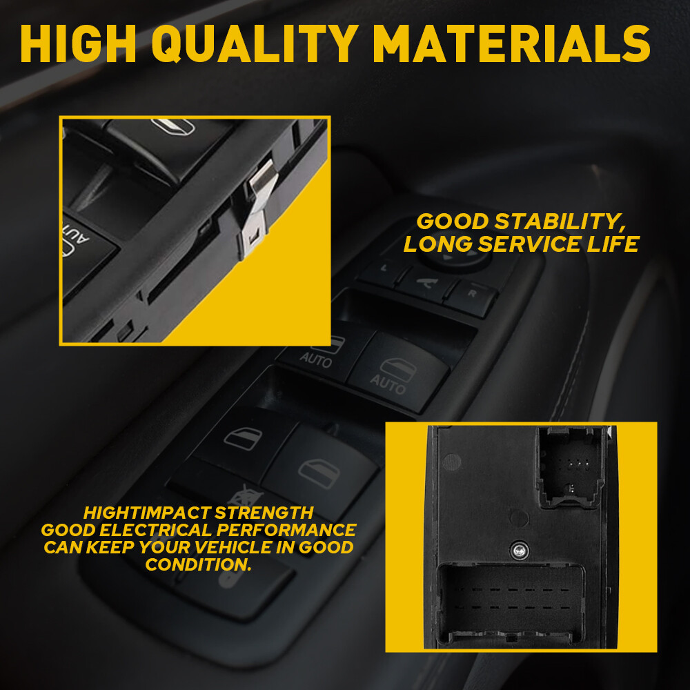 Left Driver Power Window Master Control Switch For 2012-2016 Dodge Grand Caravan