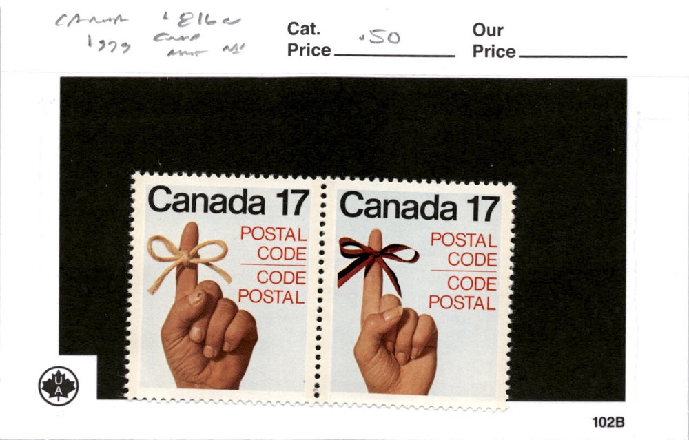 Canada, Postage Stamp, #816a Pair Mint NH, 1979 (AD)