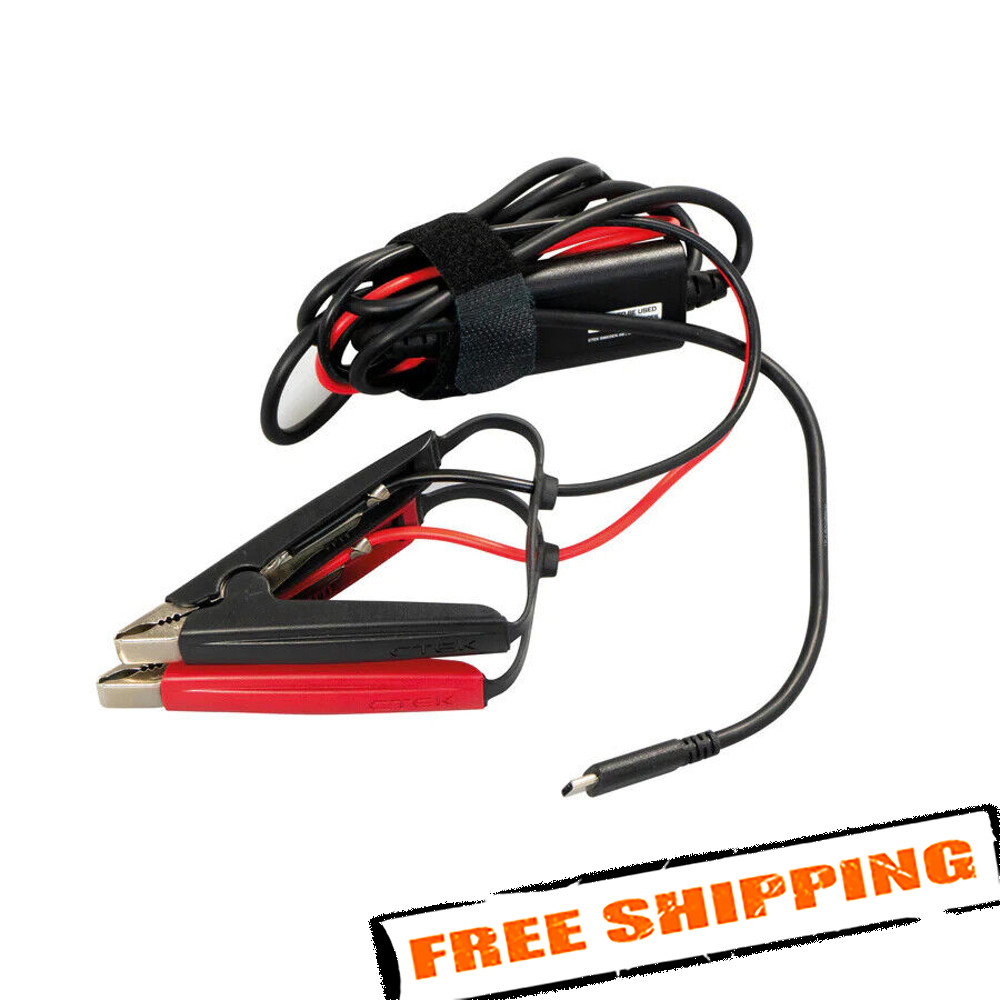 CTEK 40-465 CS Free Replacement USB-C Charge Cable Clamps